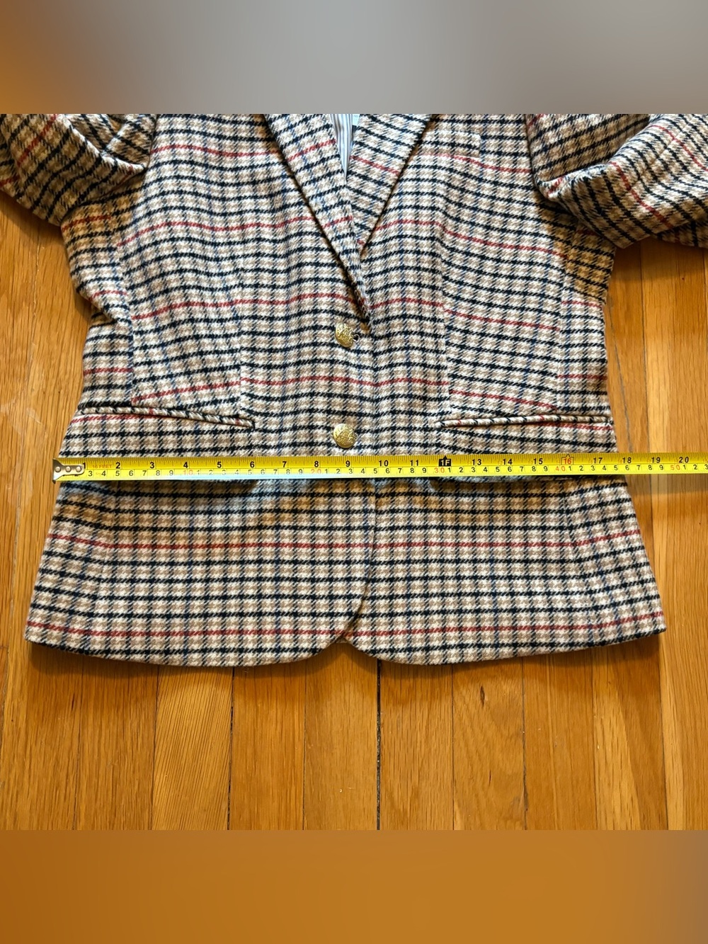 J. Crew Herringbone Wool Blender Blazer NWT - Picture 5 of 14